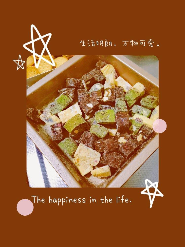 高颜值~零失败❗一次成功的网红雪花酥❄️