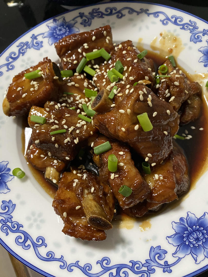 不放油的糖醋排骨