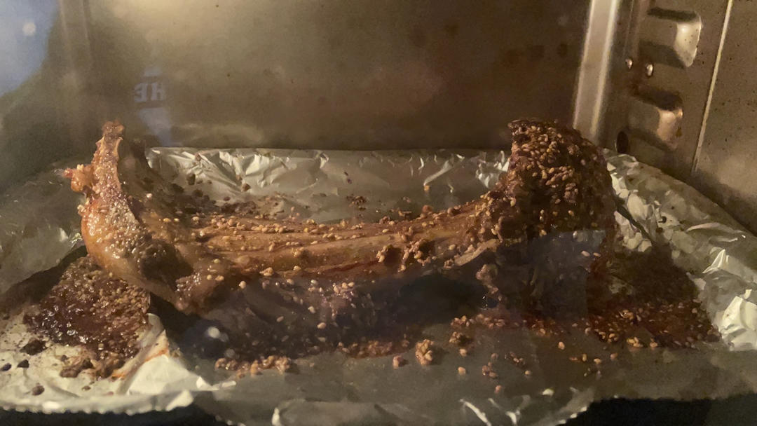 地道蒙餐：烤羊排(家用烤箱版)