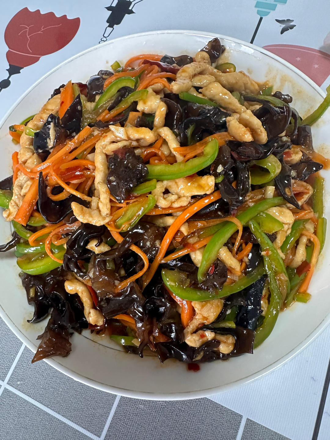 超级下饭鱼香肉丝（不辣版）