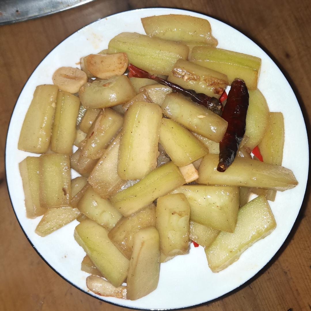 红烧瓠子条