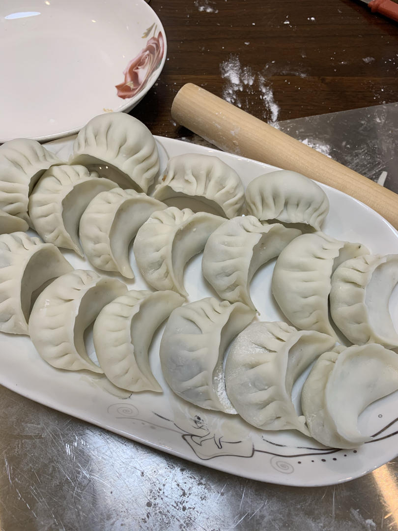 鲜虾青菜水晶饺【曼食慢语】