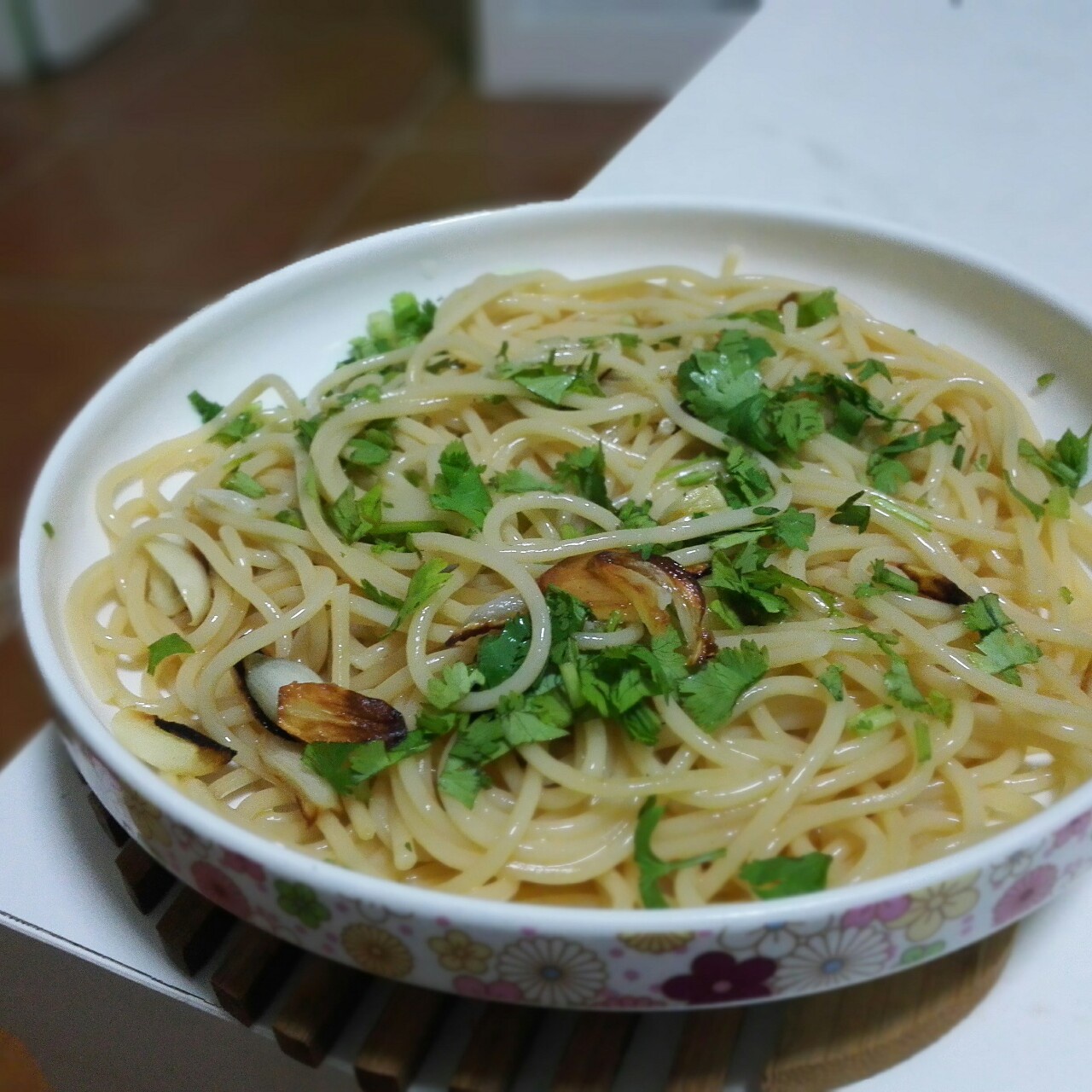 极简的美味──蒜油意面