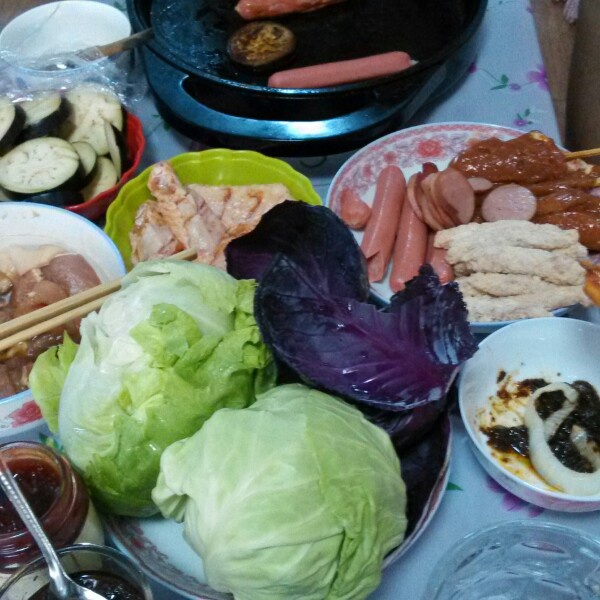 电饼铛 韩式烤五花肉