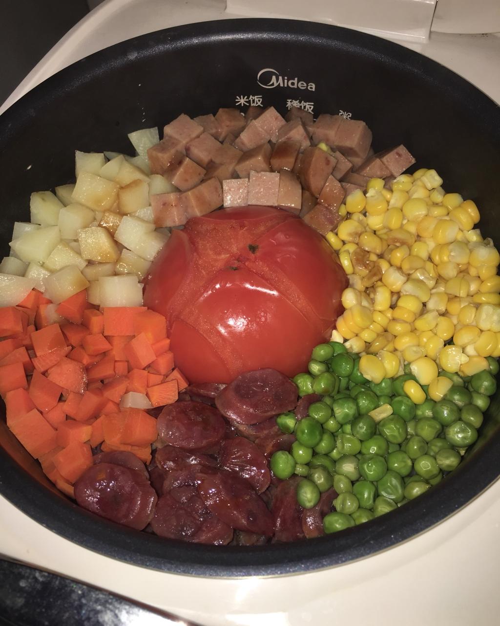 一只番茄饭