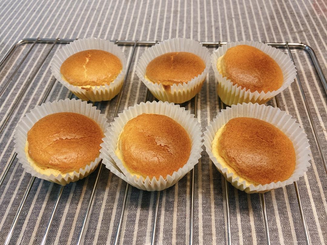 超低脂低糖戚风蛋糕12连模｜纸杯蛋糕（超详细）