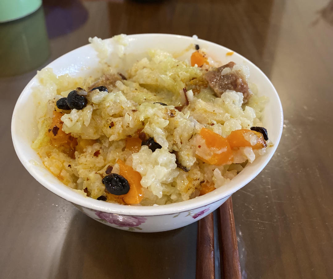 欧阳娜娜同款减脂花菜饭