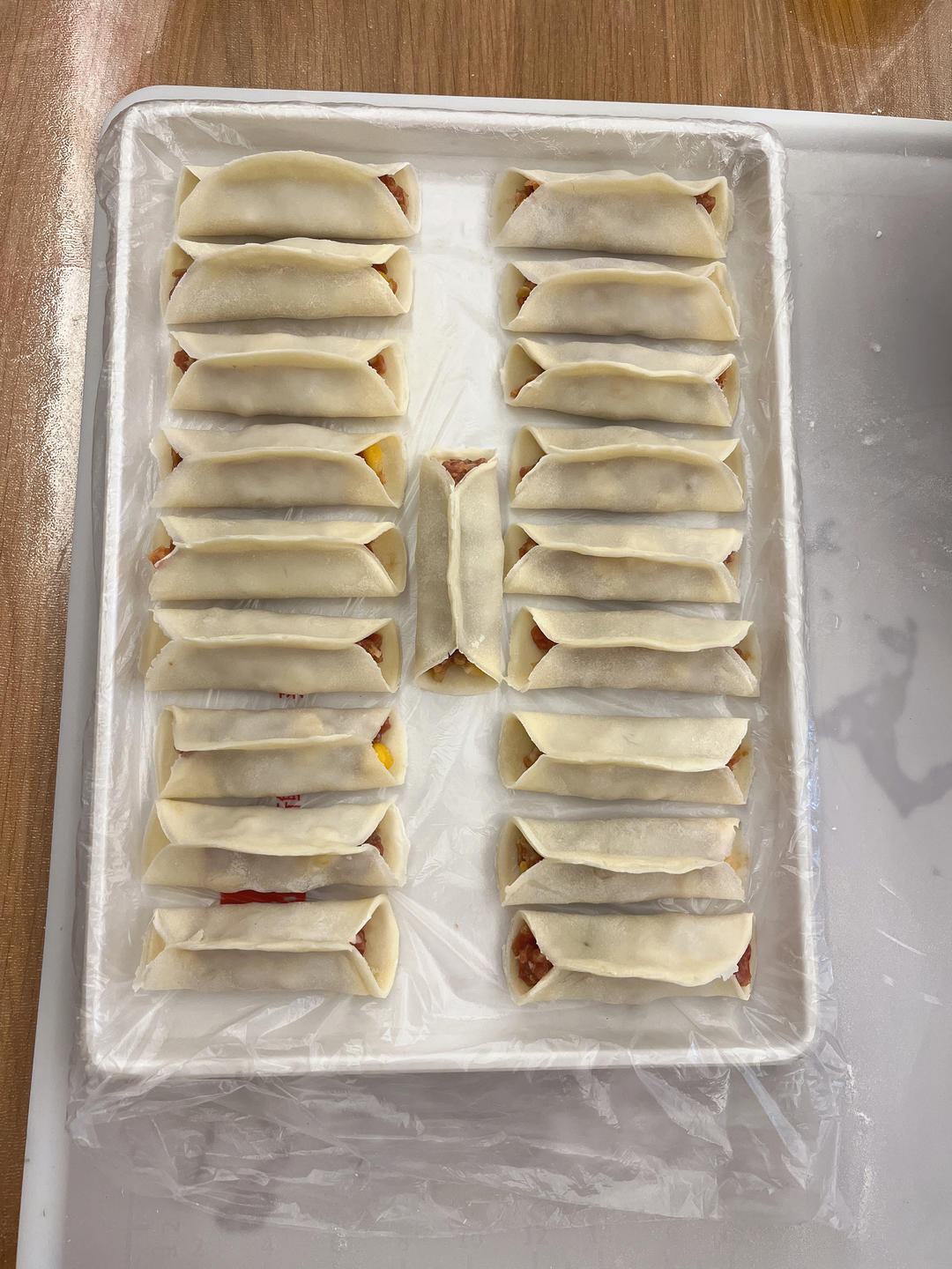 懒人锅贴 不用和面 做法真的超简单！！