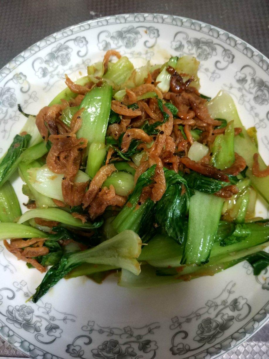 虾皮小油菜