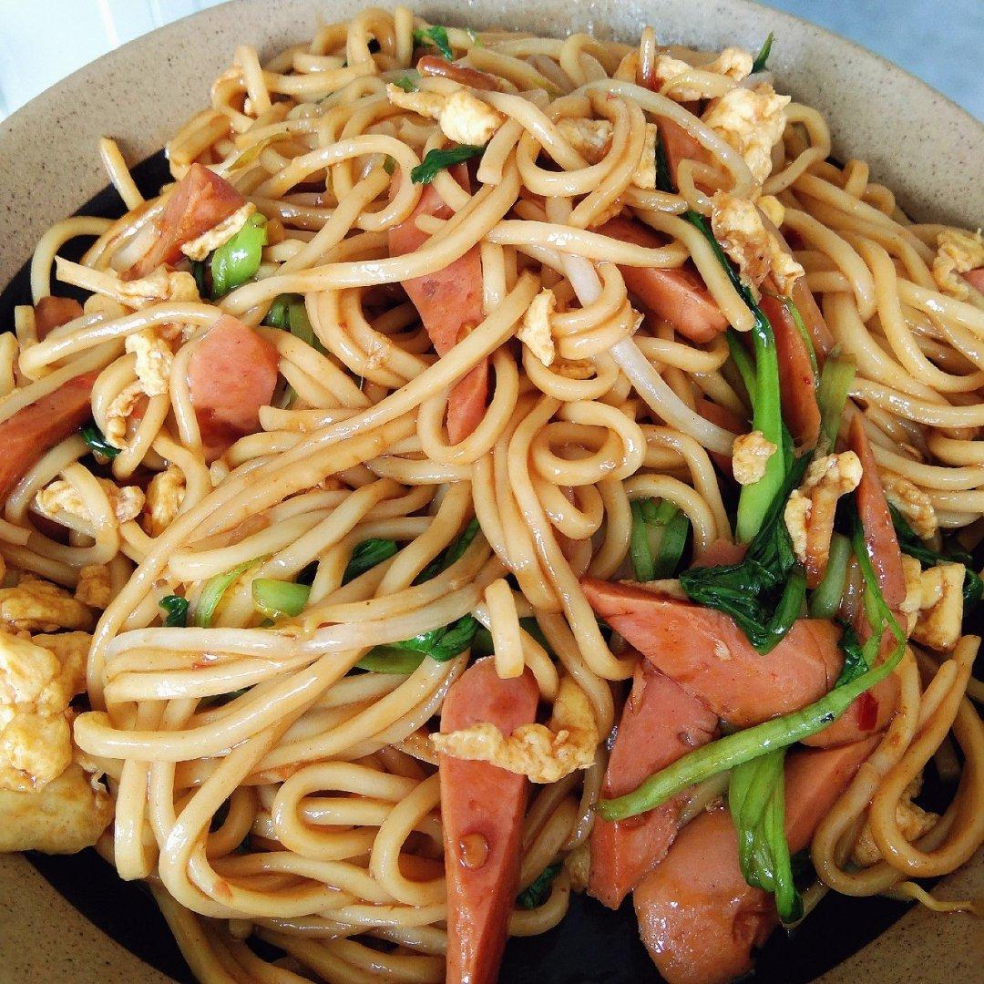 🍜最简单最好吃的家常炒面
