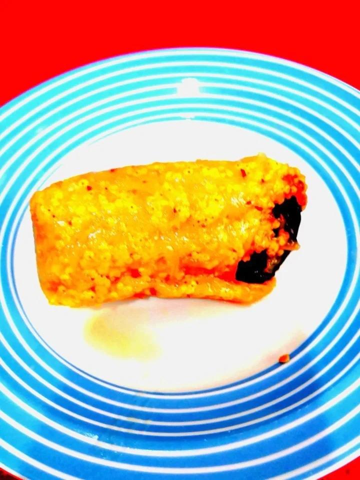 营养香糯📕黑糯米芝麻芋头甜粽