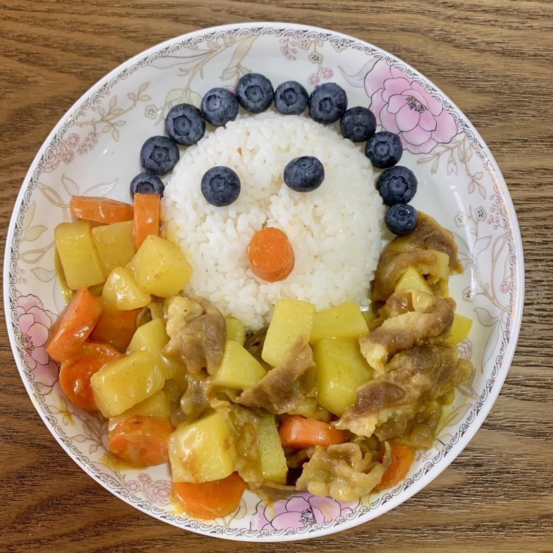 咖喱土豆肥牛