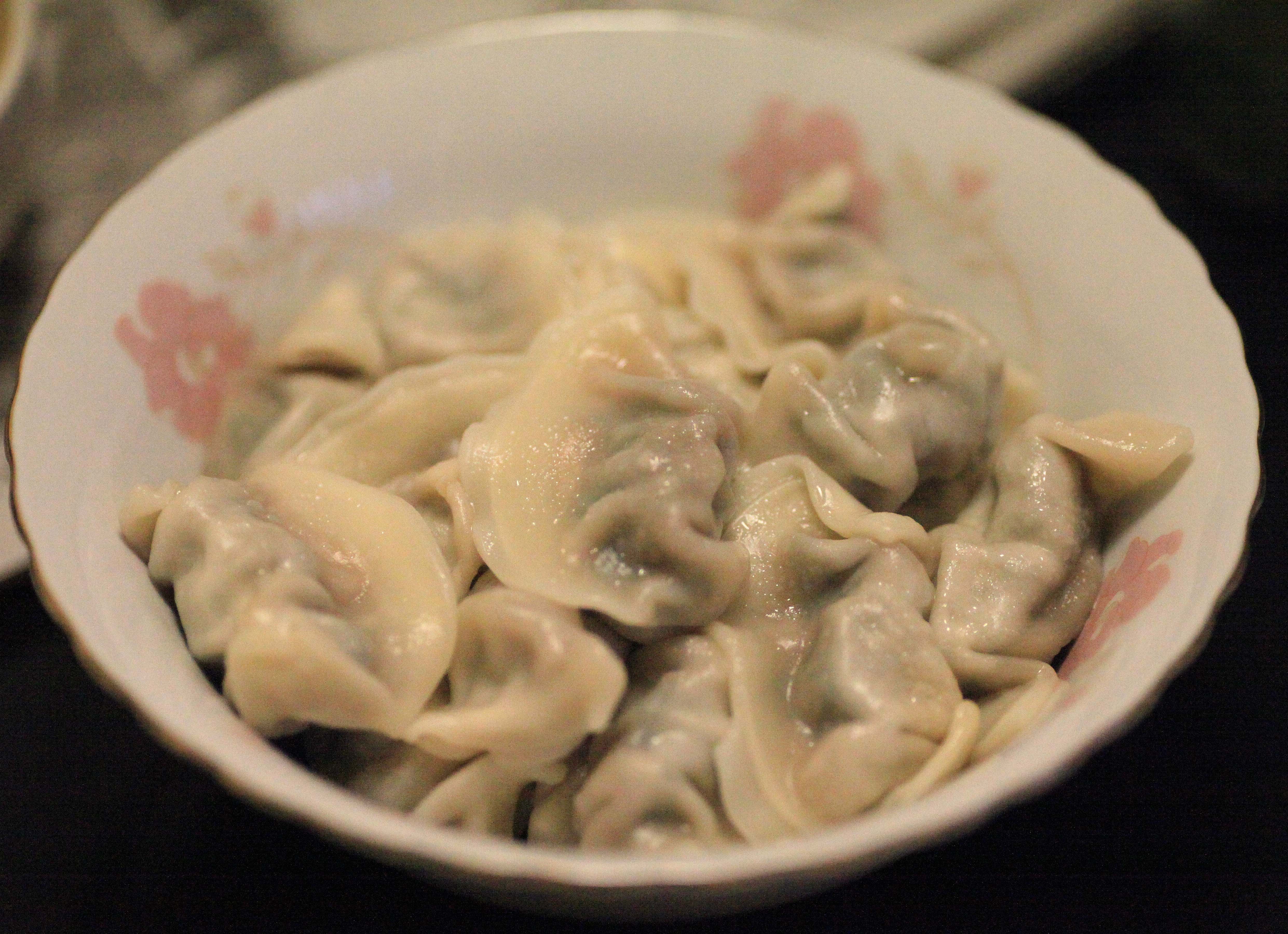 韭菜鲜肉馅饺子