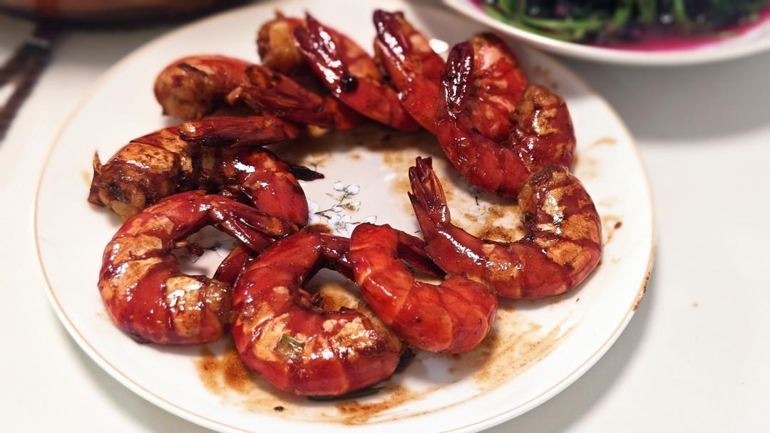 家庭版油焖大虾