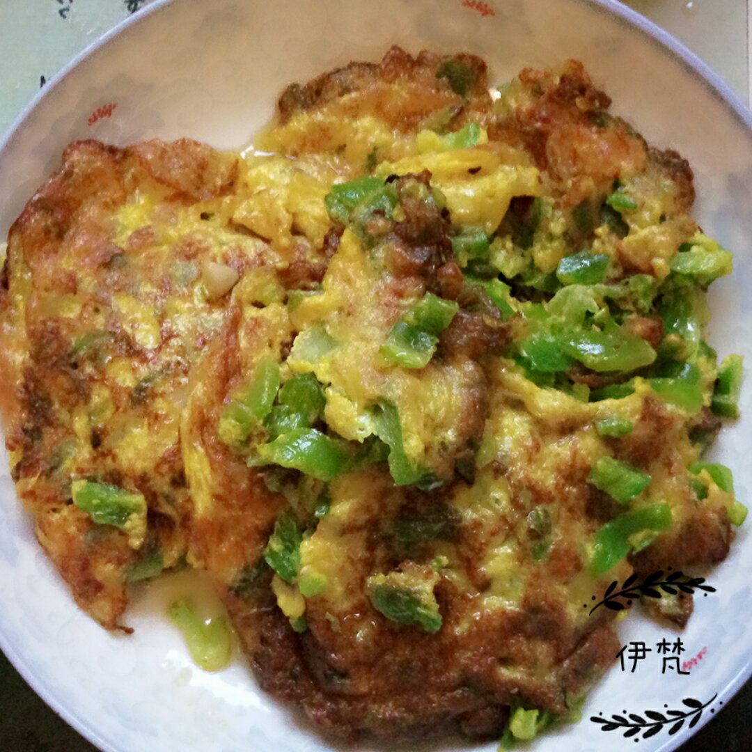 青椒煎蛋