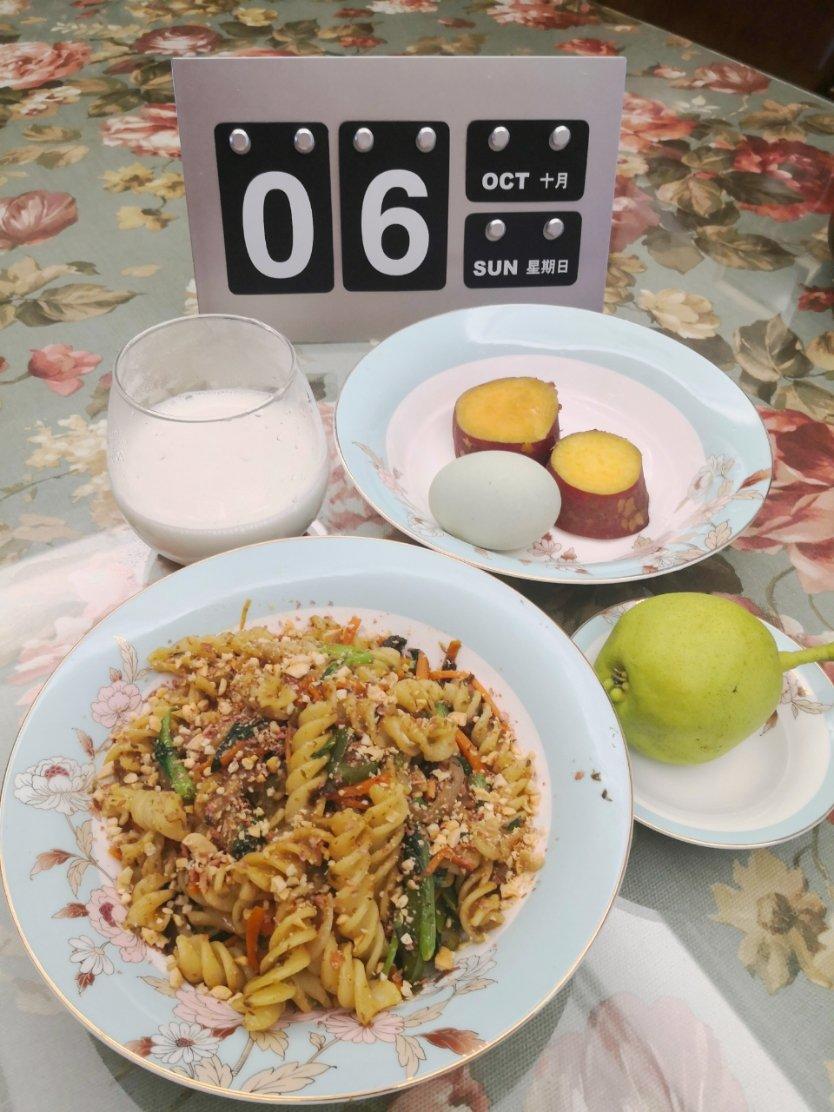 花生酱海苔意面