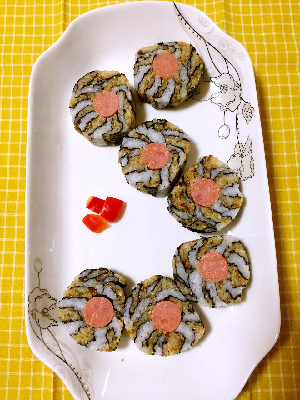 木鱼花香松花朵寿司
