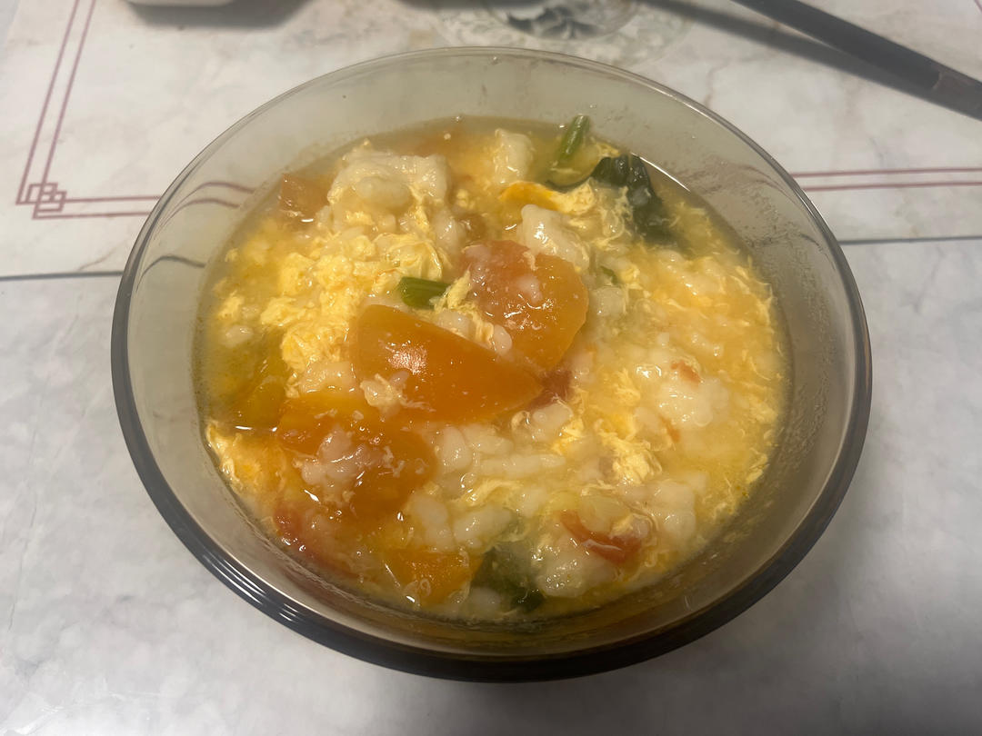 西红柿鸡蛋疙瘩汤