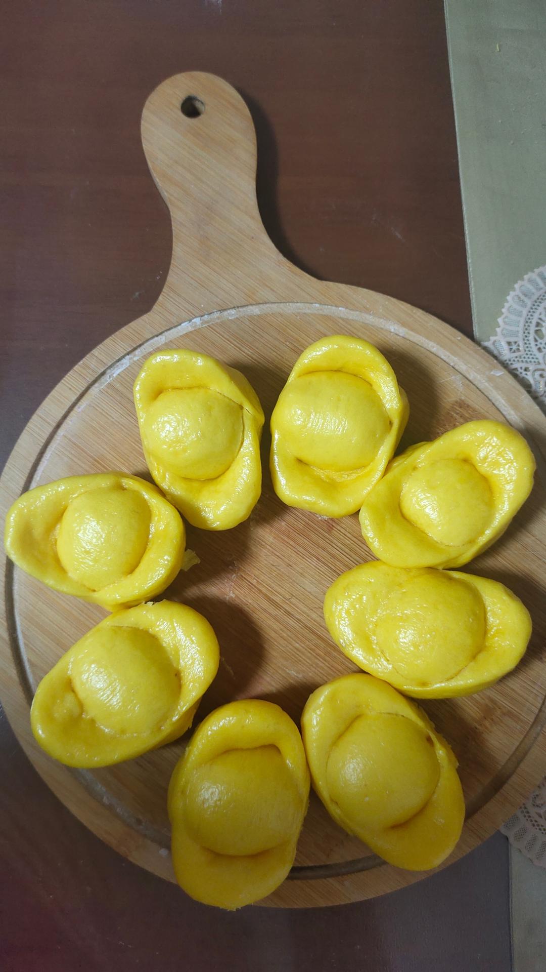 南瓜元宝馒头