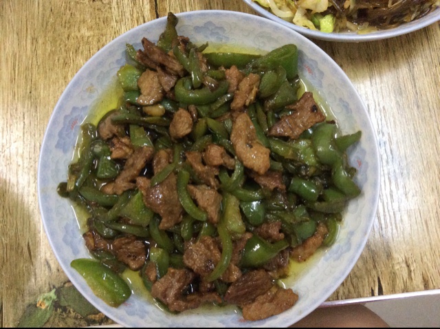 青椒肉丝
