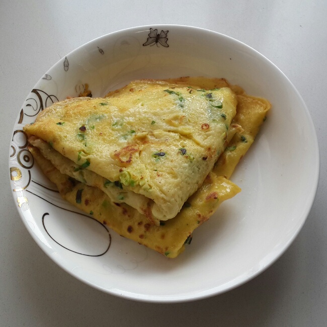 鸡蛋葱花饼