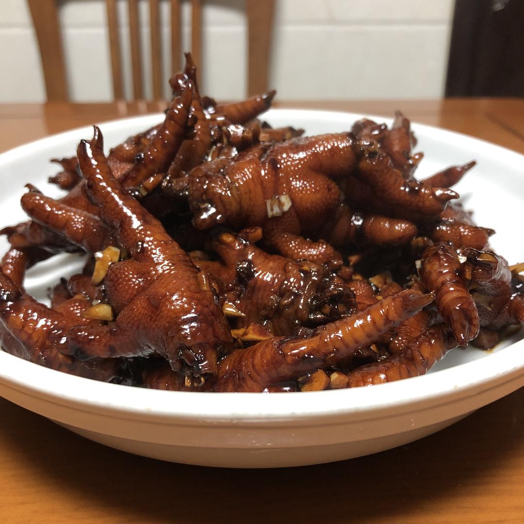 卤鸡爪的做法