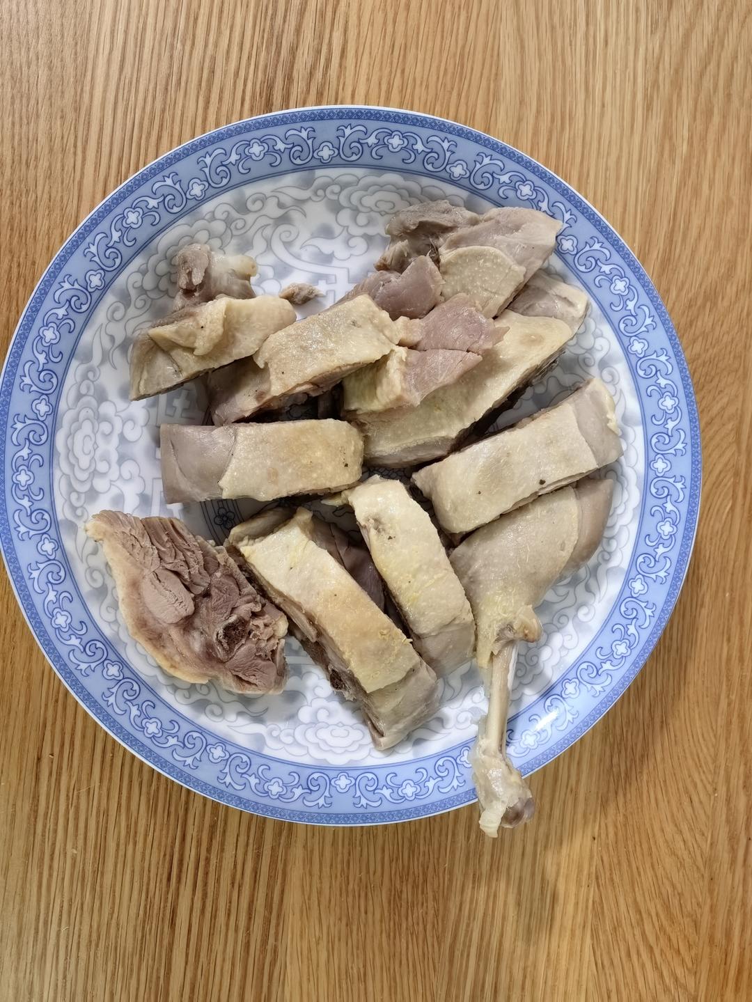 首次成功的盐水鸭腿