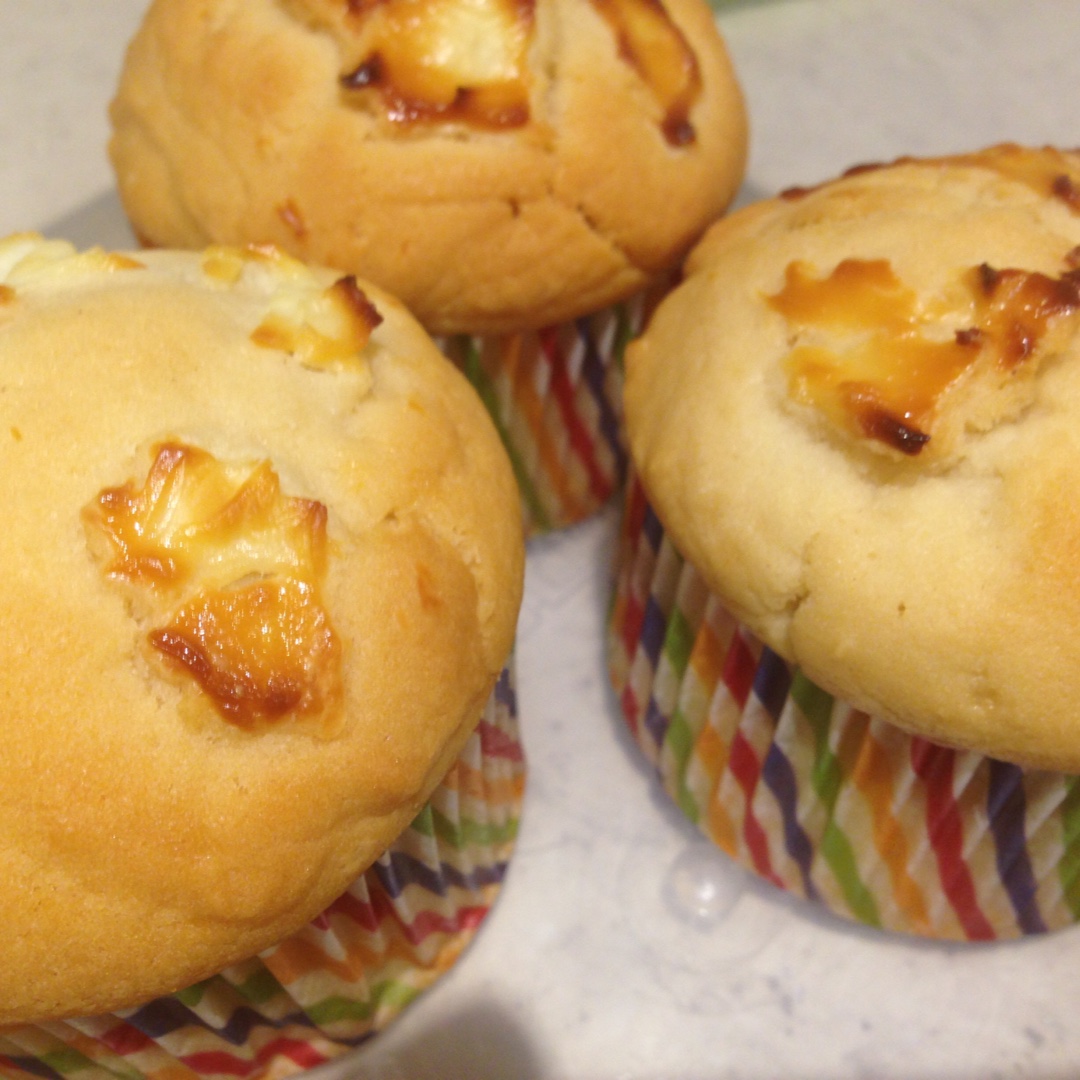 exhilarating苗儿做的海盐焦糖乳酪muffin