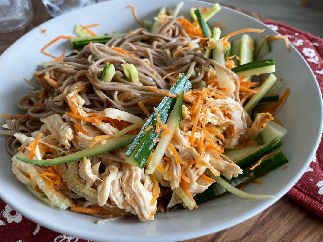 鸡丝凉面 好吃不胖