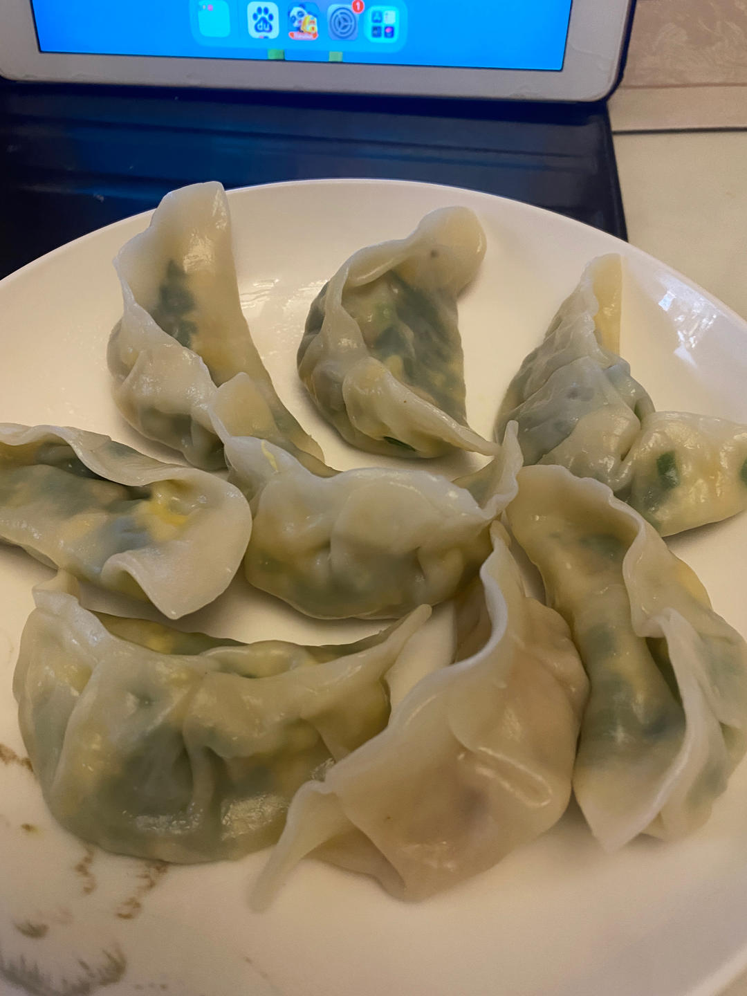 经典的韭菜鸡蛋馅儿饺子 怎么吃都不会腻