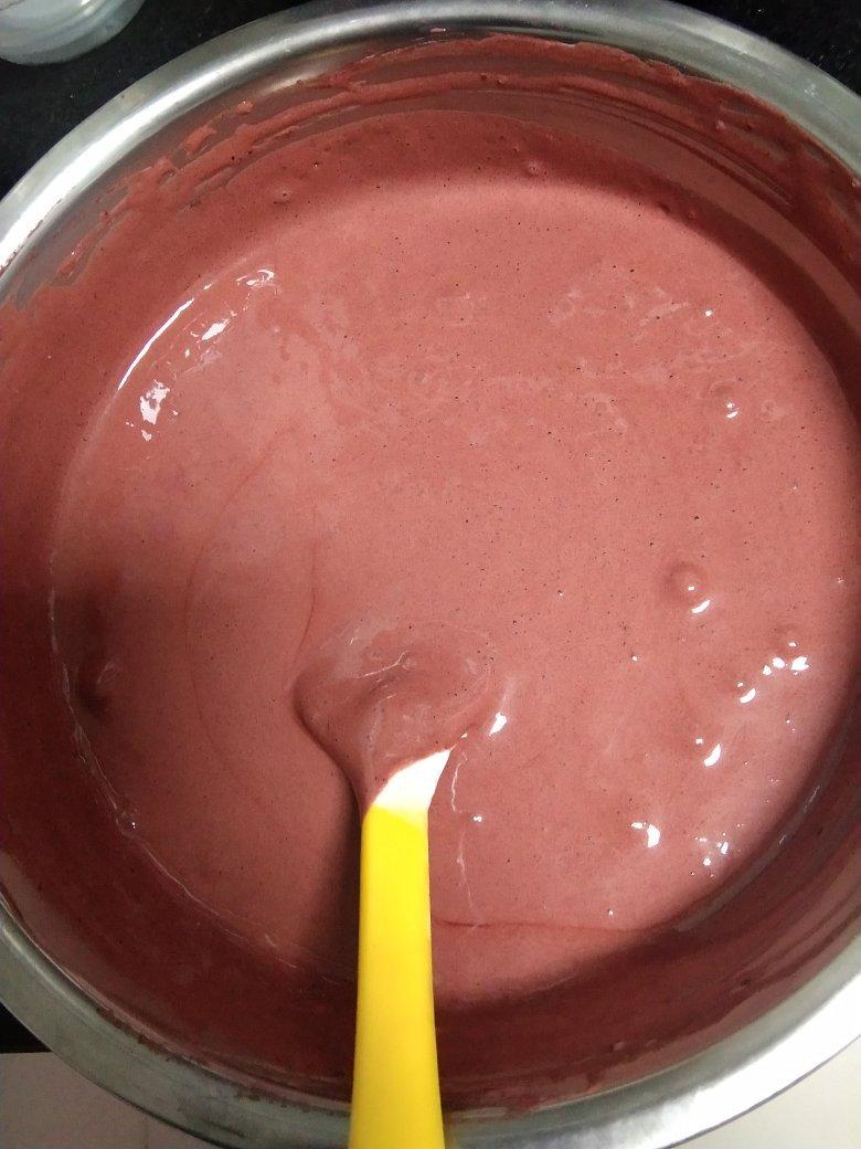 视频菜谱:红丝绒裸蛋糕6寸