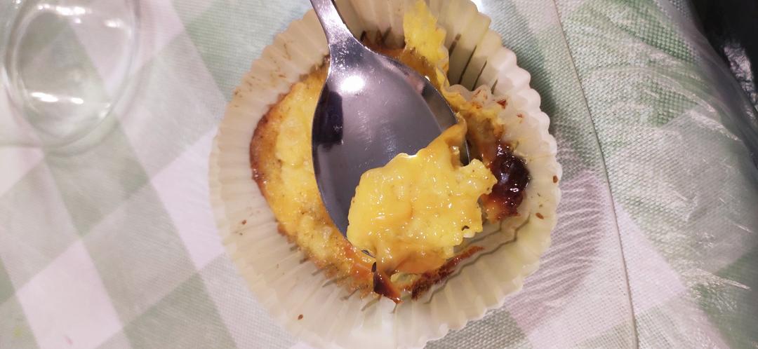 【低碳蛋断】芝士流心蛋挞 爆浆（无粉）（微波炉/烤箱/水浴）