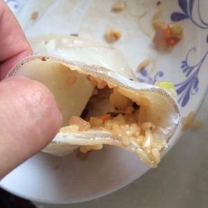 鱿鱼米肠的做法 步骤9