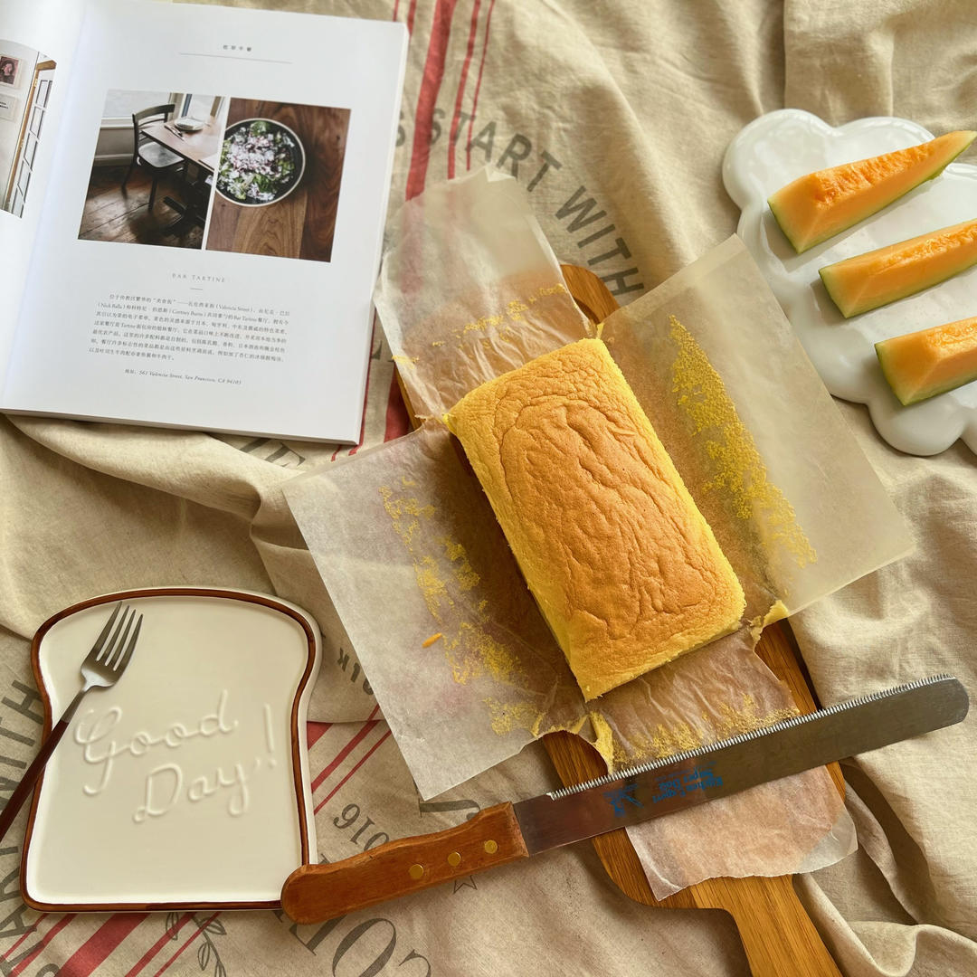 堪比柯基屁股
爆浆芝士🧀古早蛋糕
