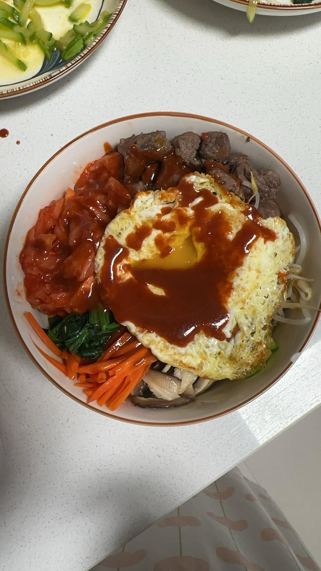 石锅拌饭终结版，美味又简单！