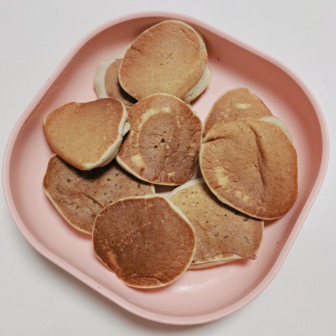 【辅食】不加泡打粉的香蕉松饼