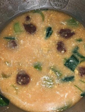 咸味燕麦粥-牛肉丸燕麦鸡蛋软面条的做法 步骤1