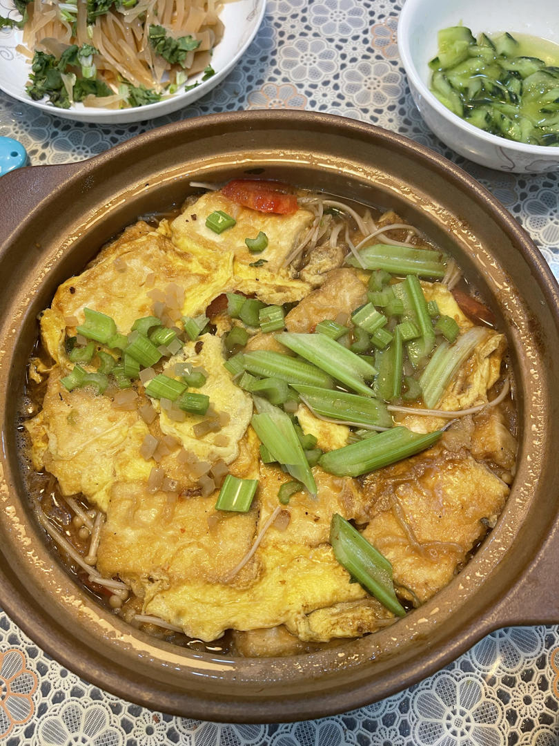超级嫩鸡蛋包豆腐