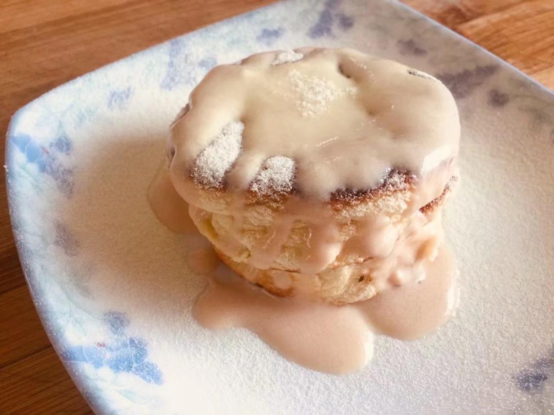 网红舒芙蕾用平底锅做，不用再去排长队！