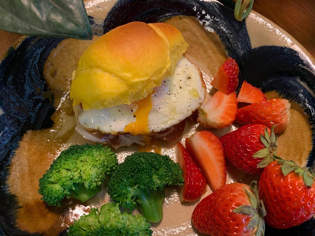松软奶香南瓜小餐包