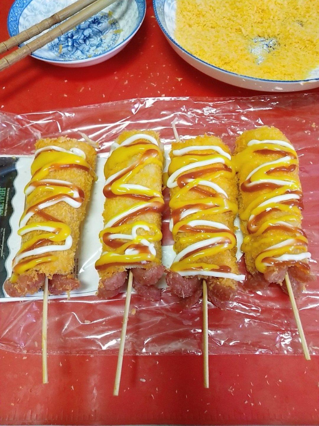 网红芝士热狗棒
