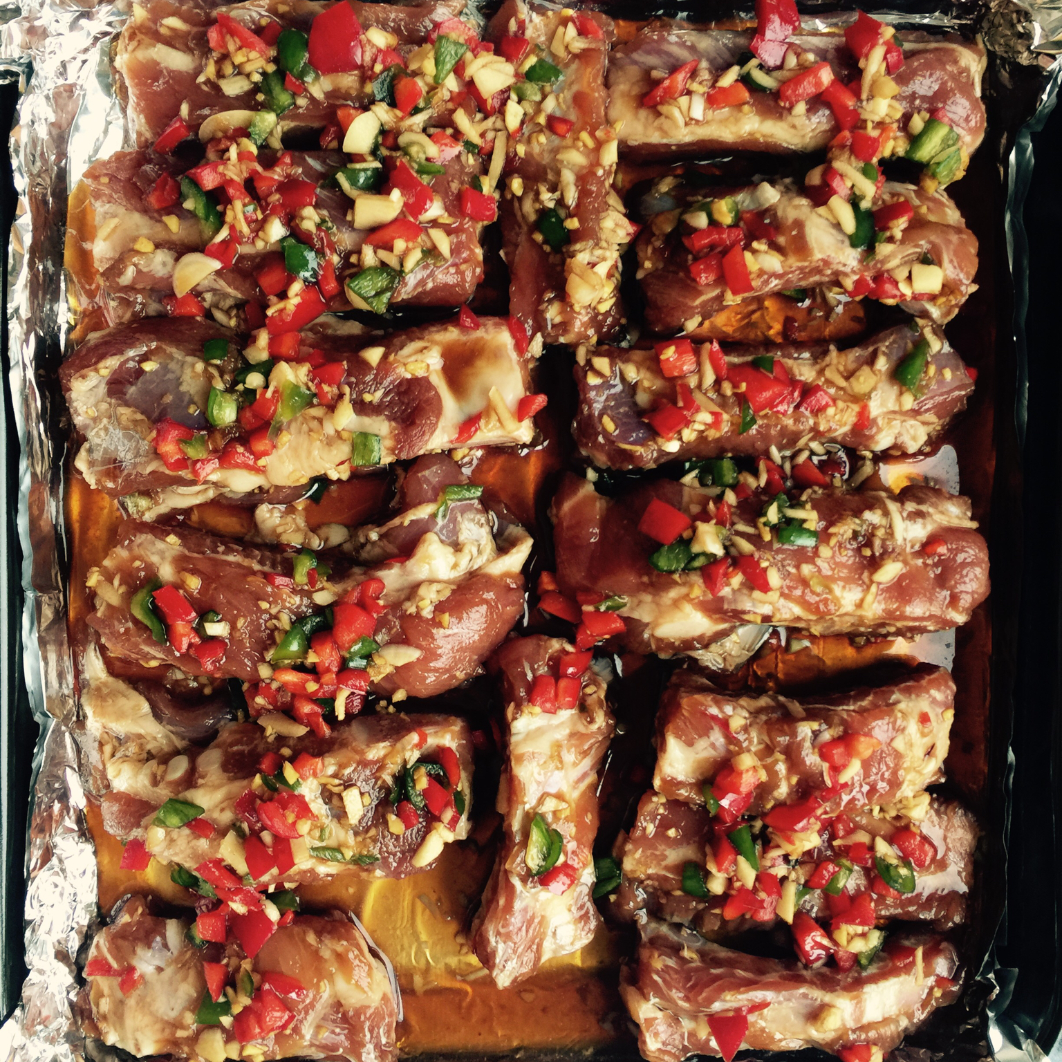 香到骨头里的蒜香排骨（烤箱）