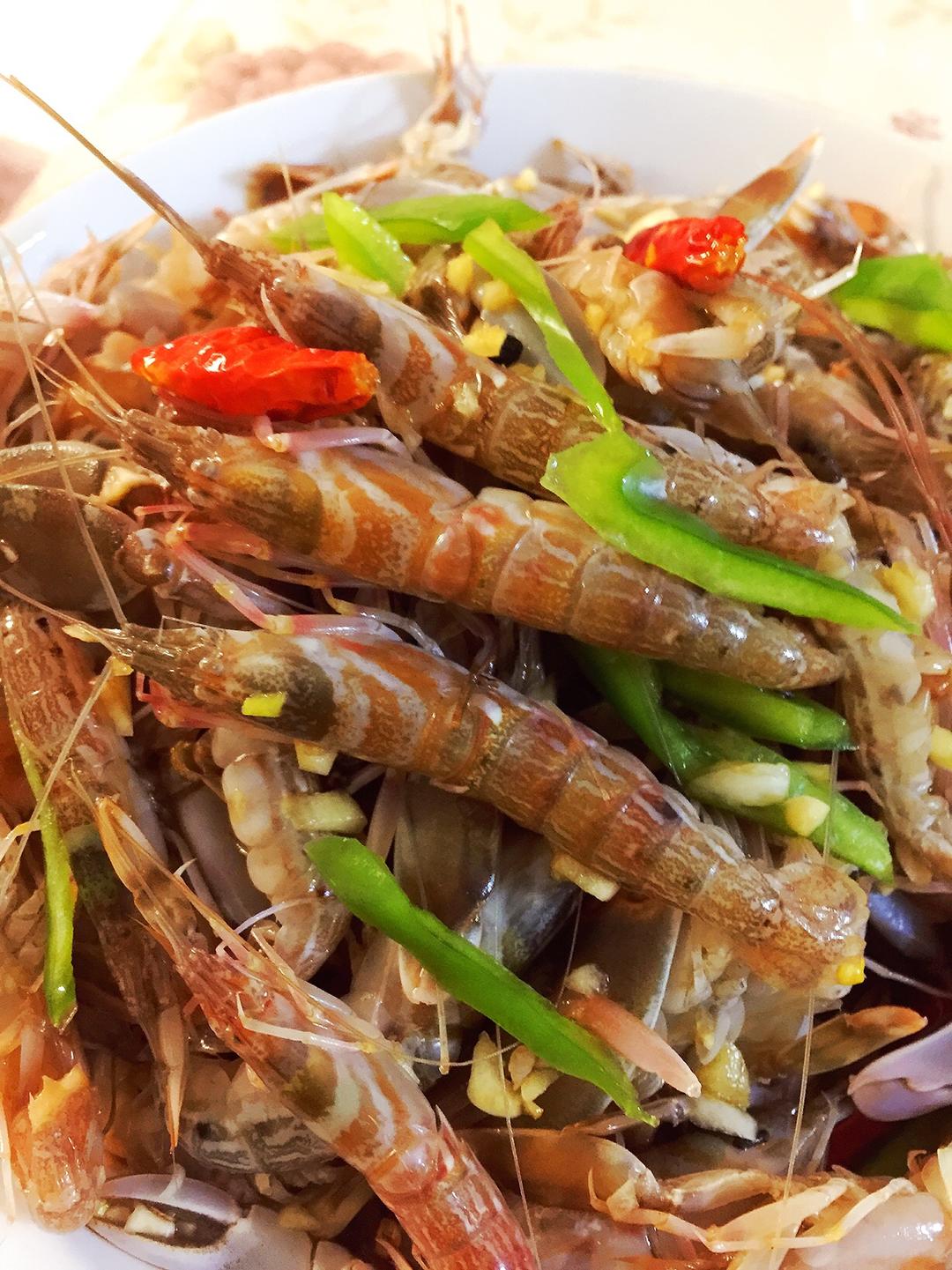 炝拌狗虾