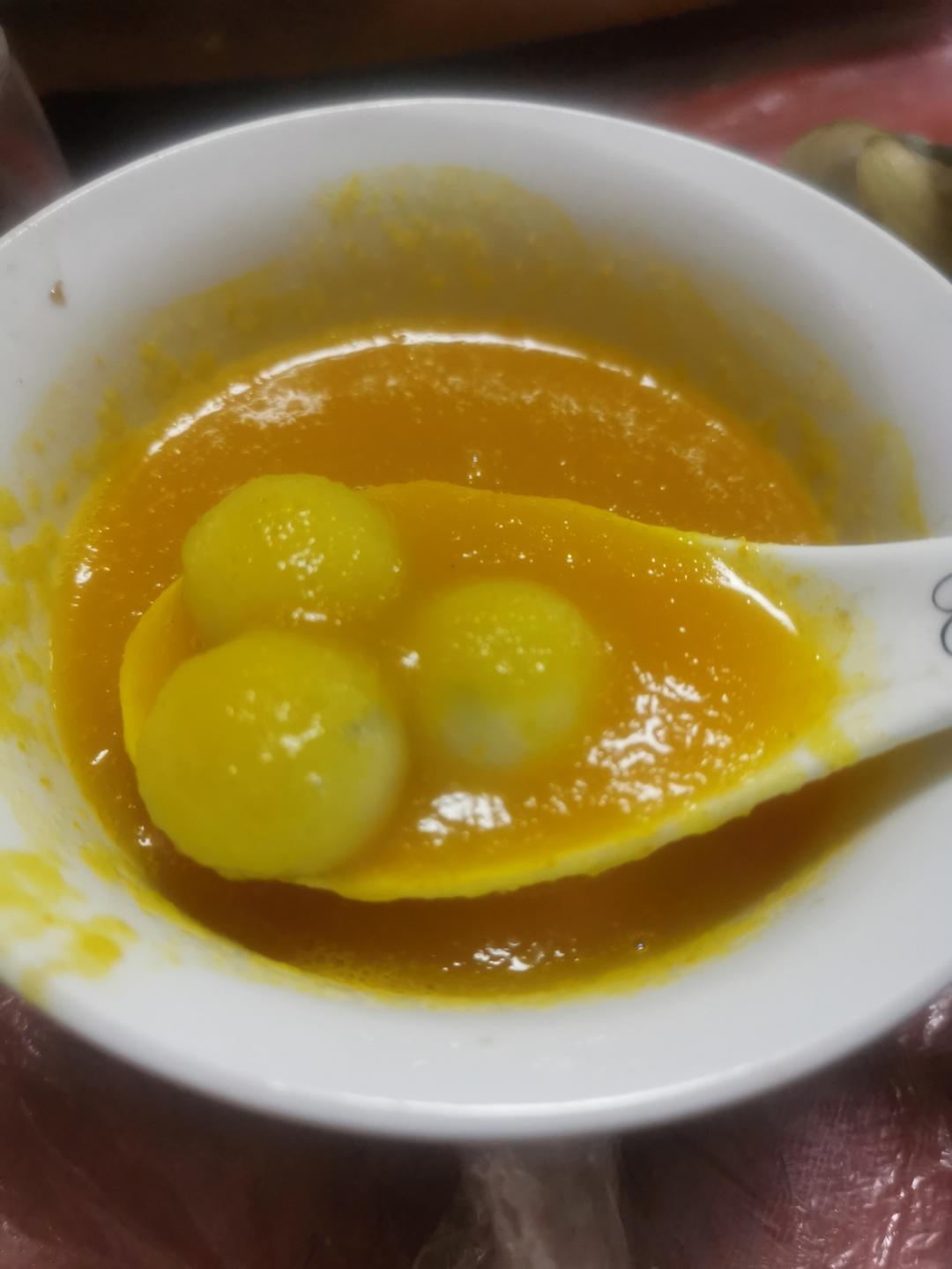 南瓜小圆子羹