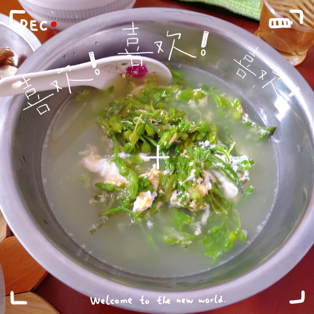 快手广东家常菜 上汤夜兰花