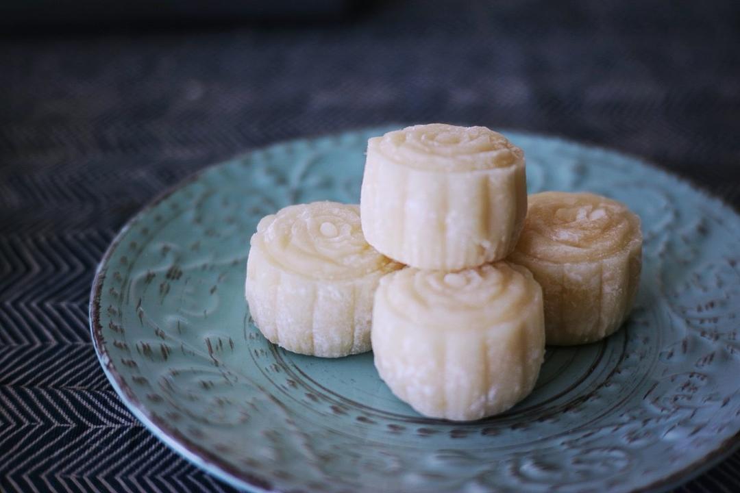 《Tinrry下午茶》冰皮月饼（奶黄馅）