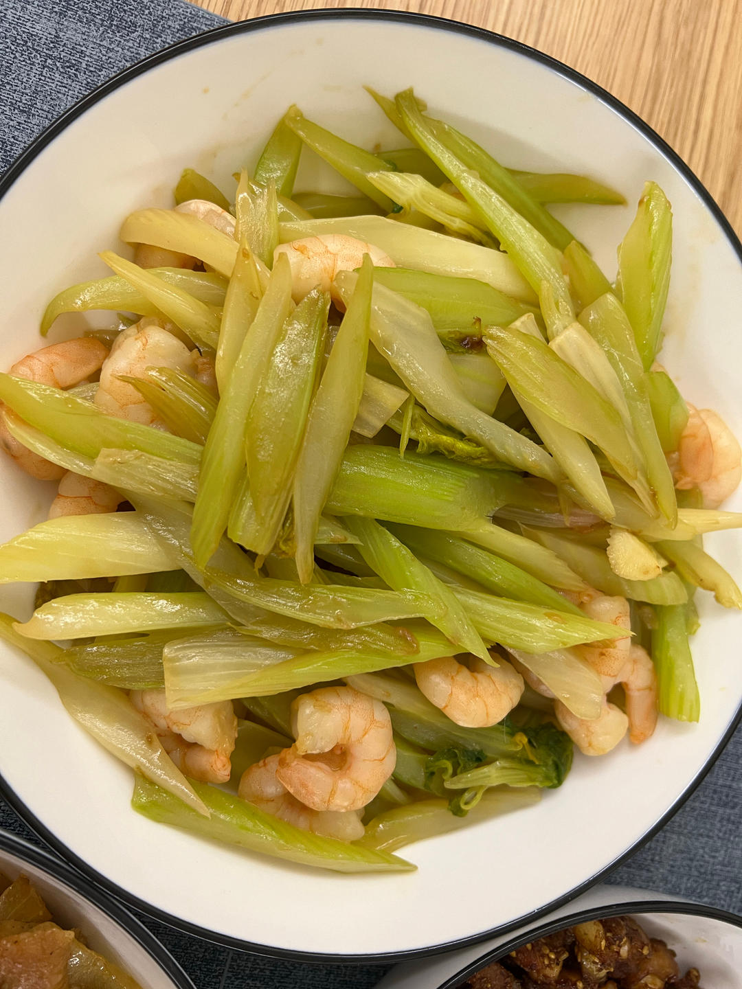 ㊙️巨好吃的西芹炒虾仁，减肥减脂必学菜谱，狂瘦脂必学菜谱，狂瘦！