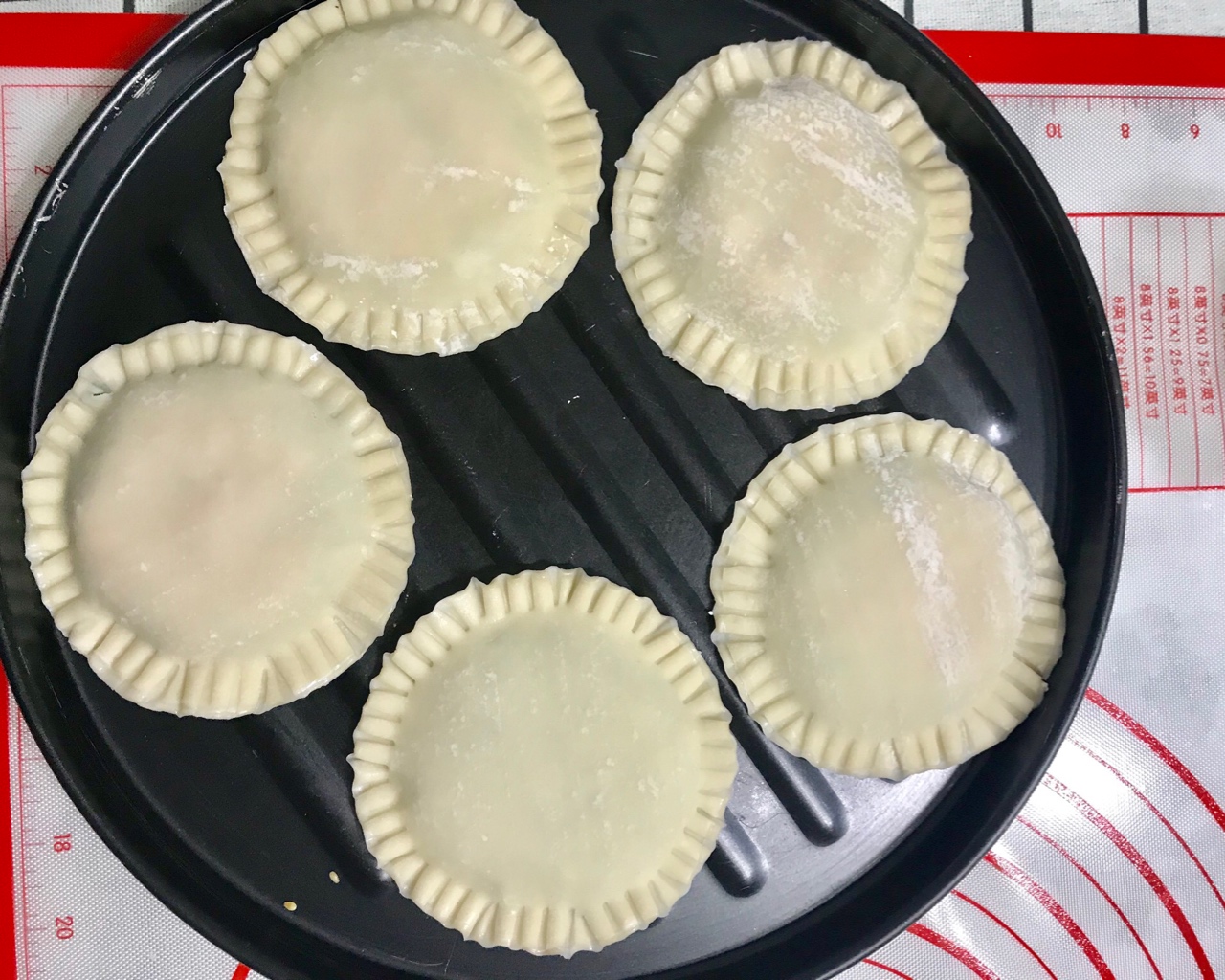 饺子皮做韭菜饼的做法 步骤10