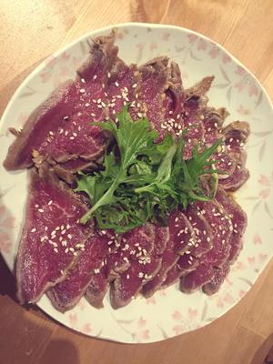 beef tataki 日式生牛肉的做法 步骤4