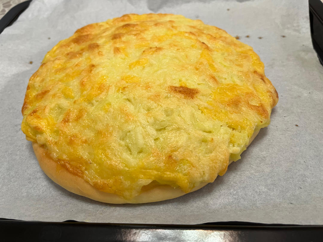 榴莲披萨及饼底制作